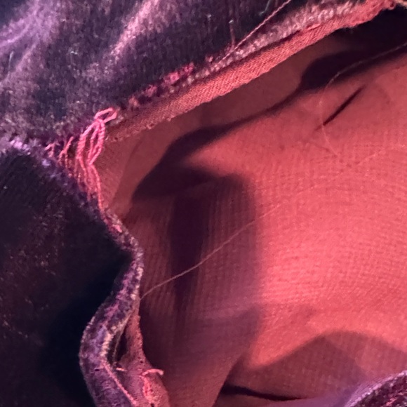 Adelyn Rae Burgundy Velvet Dress - Picture 5 of 5